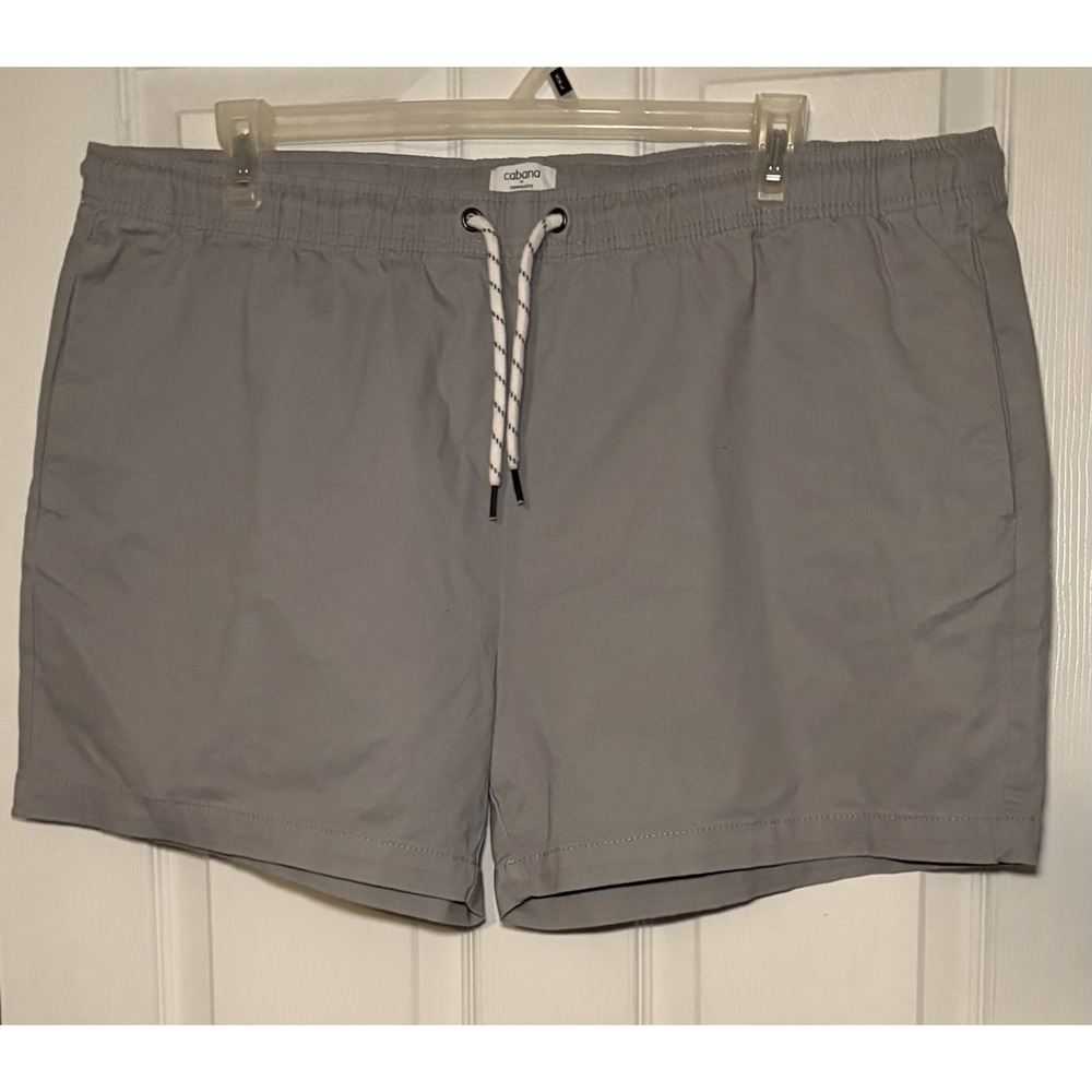 Cabana Men's Gray Shorts Size XXL